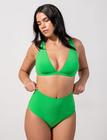 Understatement Underwear Plunge Bikini Top Swimwear Bikinis Bikini Tops Triangle Bikinitops Khaki Green Understatement Underwear