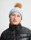 Röhnisch Pom Rib Beanie Sport Headwear Beanies Beige Röhnisch