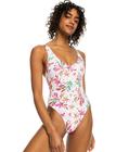 Roxy Pt Beach Classics Piece Sport Swimsuits White Roxy