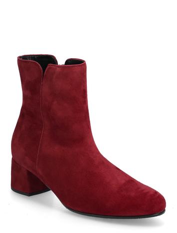 Gabor Ankle Boot Shoes Boots Ankle Boots Ankle Boots With Heel Red Gabor