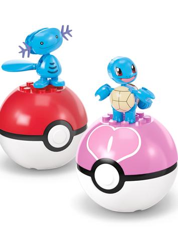 Pokemon: Mega Construction -Water-type Trainer Team Building Kit GADGET