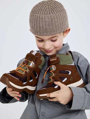 Bisgaard Bisgaard Bruce Tex Talvikengät Tarroilla Brown Bisgaard