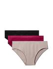 Calvin Klein Bikini 3 Pk Swimwear Bikinis Bikini Bottoms Bikini Briefs Multi/patterned Calvin Klein