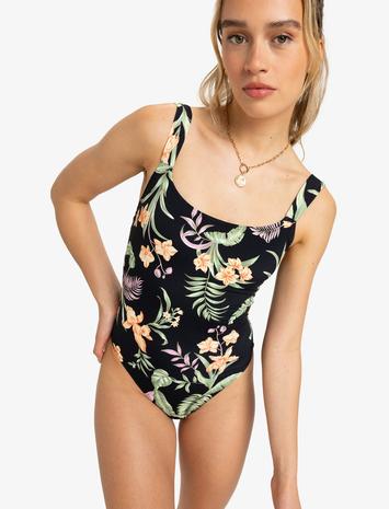 Roxy Pt Beach Classics Piece Sport Sport Clothing Sport Swimwear Sport Swimsuits Blue Roxy