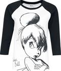 Peter Pan - Tinker Bell - Sketch - T-paita - Naiset - Valkoinen musta