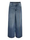 Noisy May - NMKETTIE NW WIDE LEG JEANS VI557MB NOOS - Farkut - Naiset - Sininen