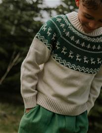Fliink Janie Nordic Pullover Tops Knitwear Pullovers Multi/patterned Fliink