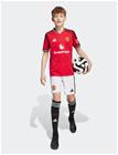 adidas Performance Mufc H Sho Y Bottoms Shorts Sport Shorts White Adidas Performance