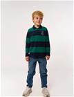 The New Tnpino L_S Pique Polo Tops Polo Shirts Long-sleeved Polo Shirts Navy The New