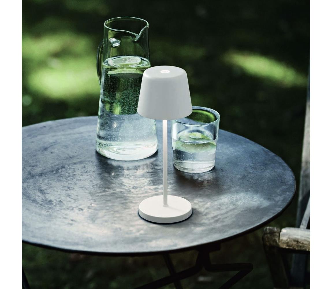 Ideal Lux - LED himmennettävä kosketuspöytävalaisin CUTE LED/2,5W/3,7V IP65 valk