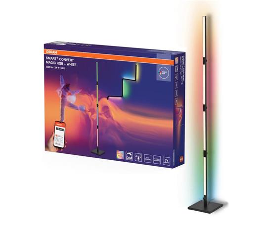 OSRAM SMART+ WiFi LED-sisävalaisin CONVERT MAGIC musta RGB