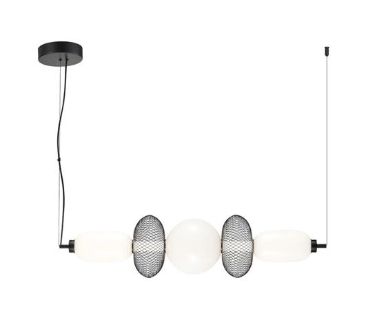 LED-kattokruunu johdossa ARAME LED/32W/230V musta