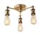 Endon 97243 - Kohdevalo HAL 3xE27/10W/230V messinki – kuva 2