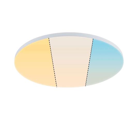 Paulmann Velora-LEDpaneeli Ø60cm/valk/white switch – kuva 3/3