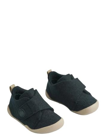 Wheat Indoor Shoe Fleecy Aamutossut Sisäkengät Grey Wheat