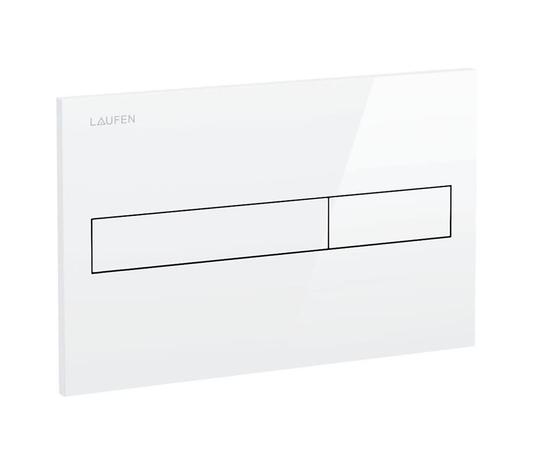 Laufen flush plate white