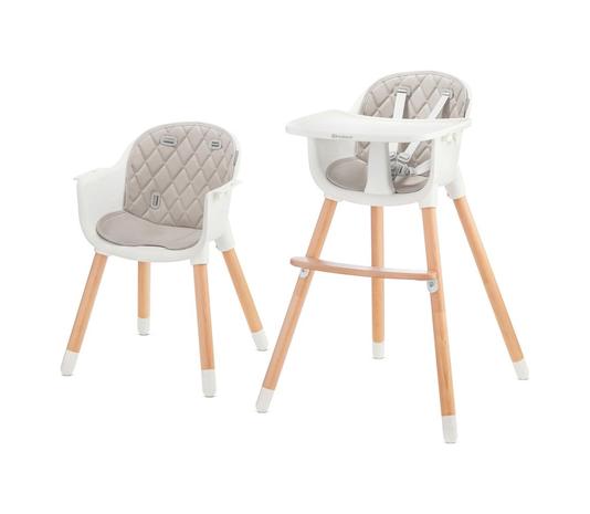 Syöttötuoli Kinderkraft Sienna, harmaa – kuva 3/5