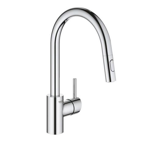Grohe Concetto Kitchen faucet with pull-out Chrome
