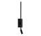 LED-seinävalaisin TORCH LED/6W/230V + LED/3W musta – kuva 2