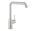 Grohe Essence (30269DC0) Supersteel, keittiöhana kääntyvällä L-juoksuputkella