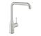 Grohe Essence (30269DC0) Supersteel, keittiöhana kääntyvällä L-juoksuputkella – kuva 6