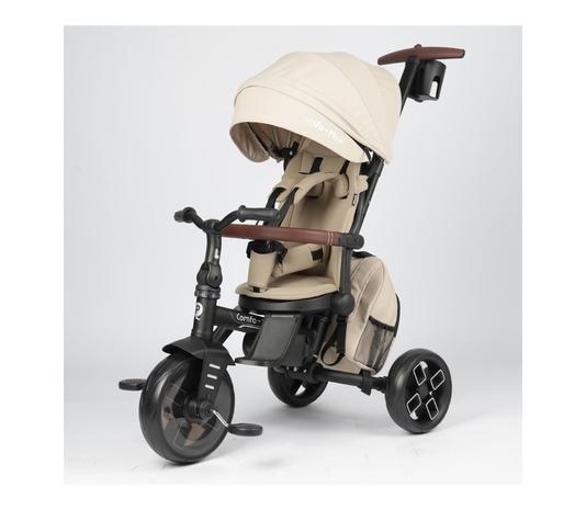 QPlay - Lasten kolmipyörä 8-in-1 COMFO MAX beige – kuva 3/3