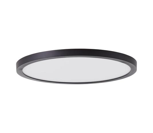 Tuco-LED-kattovalaisin, musta, Ø 25 cm