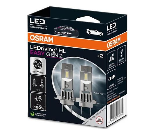 Osram Ledriving HL Easy Gen2 H7 polttimopari