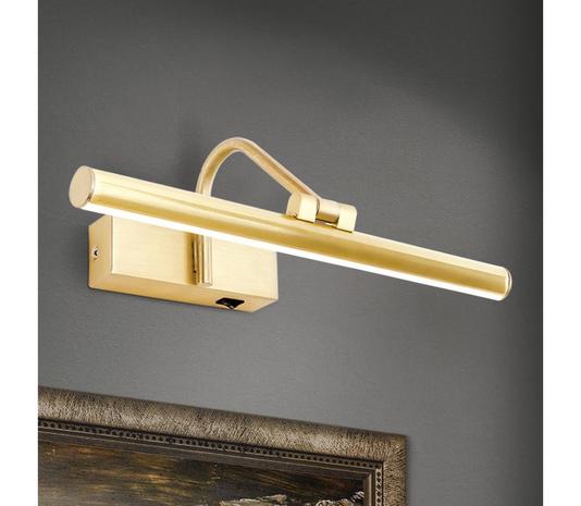 Kullanvärinen LED-tauluvalaisin Sofia, 30 cm – kuva 5/5