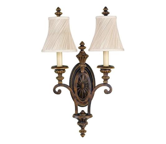 Elstead Lighting Salin seinävalaisin (Pähkinä)