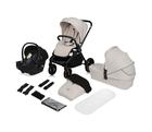 Lionelo MIKA Plus 3-in-1 Yhdistelmävaunut, Beige Sand