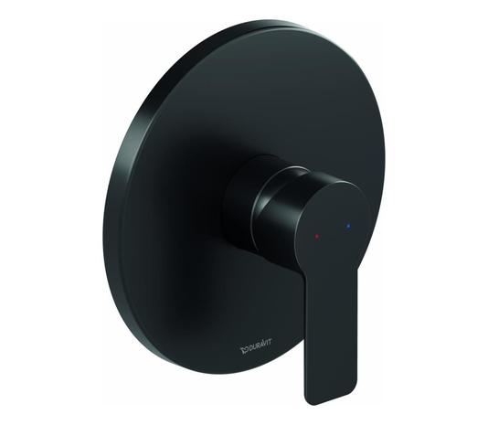 Duravit DC4210010046 - D-CODE piiloon asennettava suihkusekoitin, mattamusta