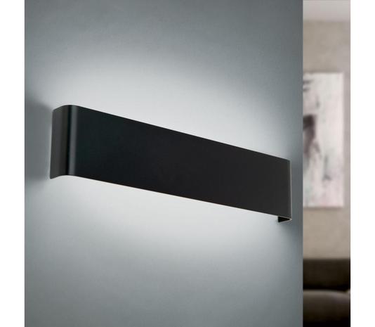 LED-seinävalaisin Accent ylös-/alasvalolla musta