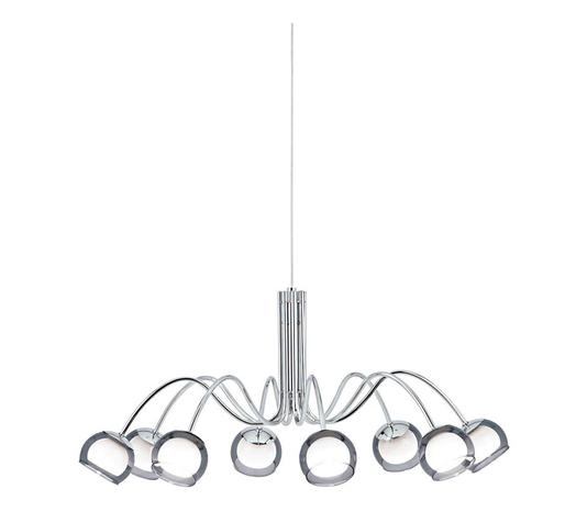 EGLO MALAGON CHANDELIER 8L CHROME