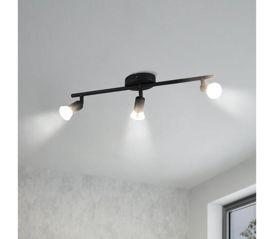 EGLO BUZZ LED SPOTSKINNE 3L SORT