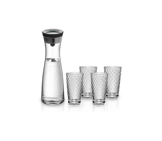 WMF - Basic-vesikarahvi 1 l + 4 lasia