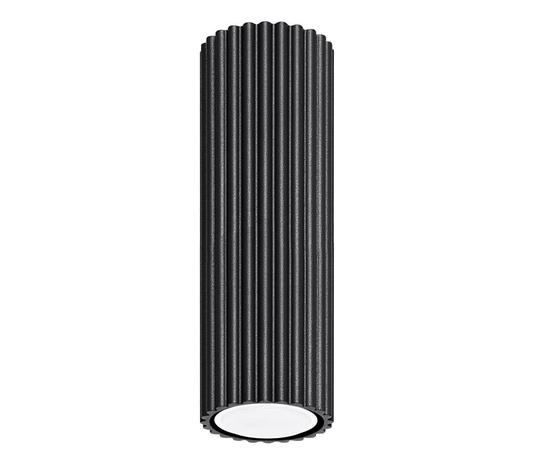 Carbon kattovalaisin, musta, korkeus 20 cm, alumiinia