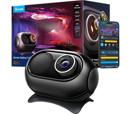 Govee - Galaxy Light Projector 2 Pro Matter Wi-Fi-kaiuttimella