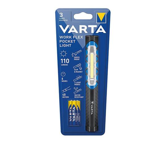 Varta 17647101421 - LED-taskulamppu WORK FLEX POCKET LIGHT LED/3xAAA IPX4