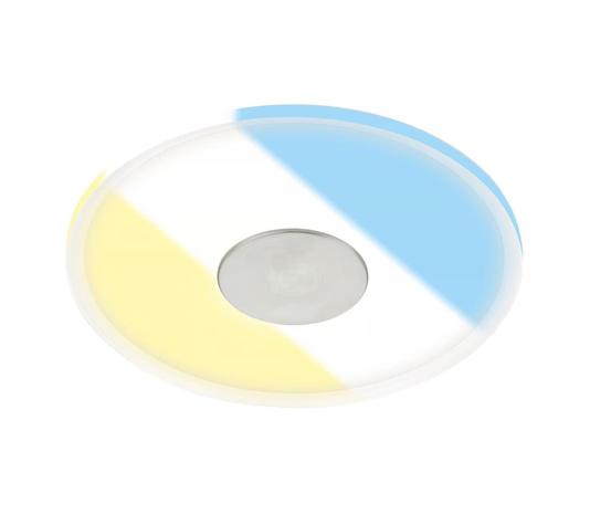 LED-kattouppovalaisin 748, IP44, CCT switch, Ø12cm