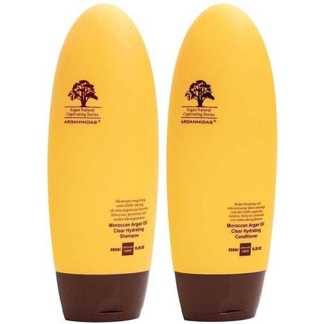 Arganmidas Clear Hydrating Bundle Shampoo 450 ml & Conditioner 45