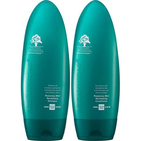 Arganmidas Rosemary Mint Revitalizing Bundle Shampoo 450 ml & Con