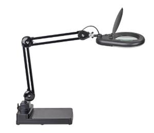 LED-suurennuslasivalaisin MAULviso musta