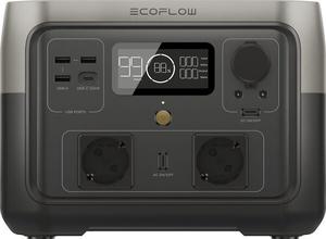 EcoFlow River 2 Max 512Wh, kannettava latausasema