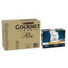 96 x 85 g Gourmet Perle ankka, lammas, kana & kalkkuna