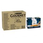 96x85g kalavalikoima mm. lohi, tonnikala Gourmet Perle kissanruoka