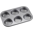 Dorre Karabo muffinssivuoka 6 kpl:eelle, hiiliteräs