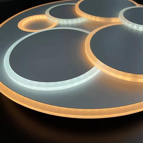 LED-kattovalaisin Dots, tunable white, himmennys