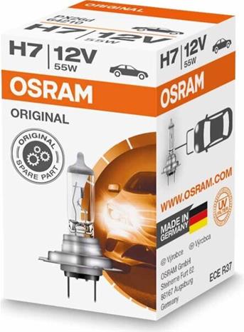 Autopolttimo H7 PX26d/55W/12V - Osram
