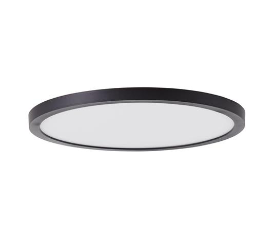 Tuco-LED-kattovalaisin, musta, Ø 25 cm
